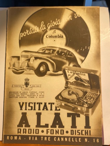 Pubblicitario 1939 alati - 1939,