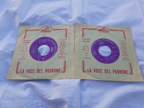 Voce del padrone giri 2 - voce,