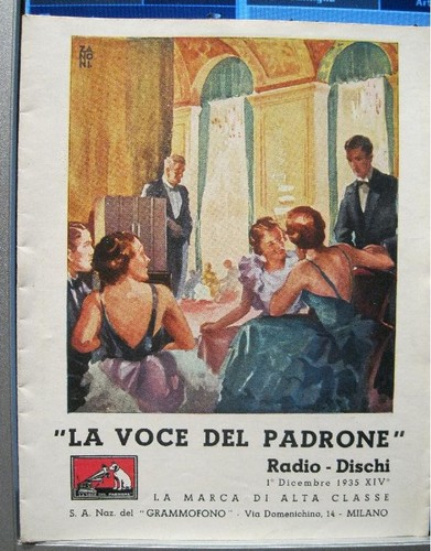 Anonimo voce del padrone - la,