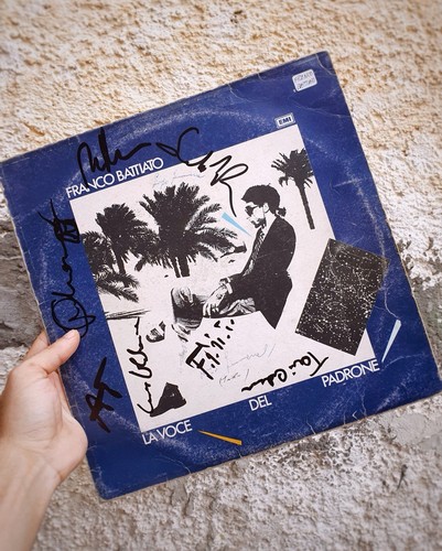 Vinile giri autografato - ,