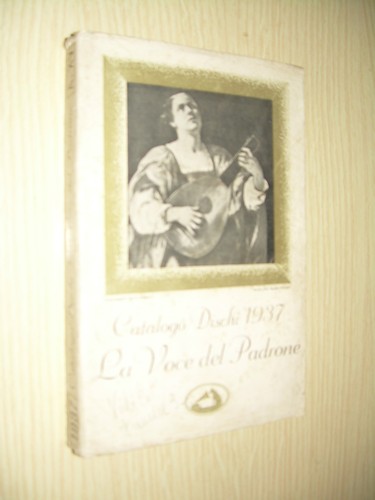 Catalogo dischi 1937 voce - catalogo,