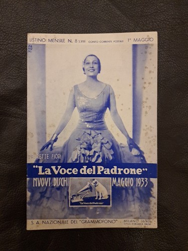 Musica catalogo voce del - la,