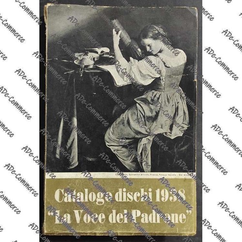 Catalogo dischi 1938 la voce - -,