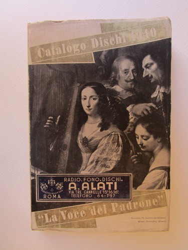 Catalogo dischi voce - catalogo,