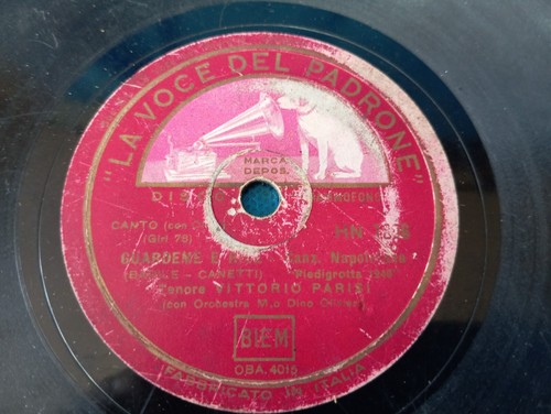 Disco rpm giri - disco, vittorio