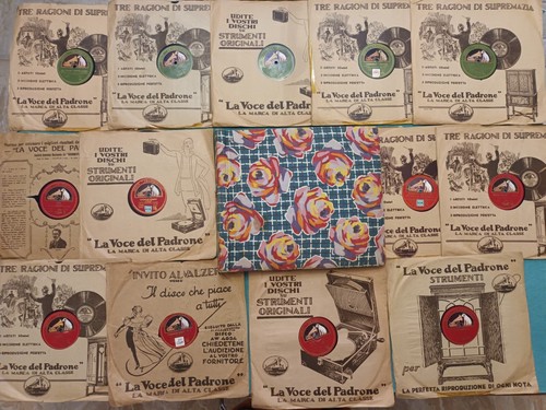 Lotto dischi giri la - dischi, 78
