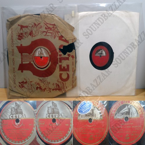 Coppia dischi giri cetra - 78,