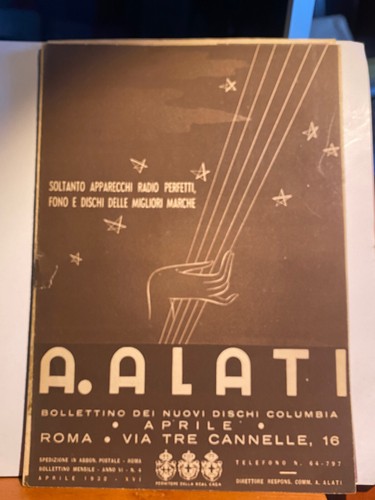 Pubblicitario 1938 - [pubblicitario],