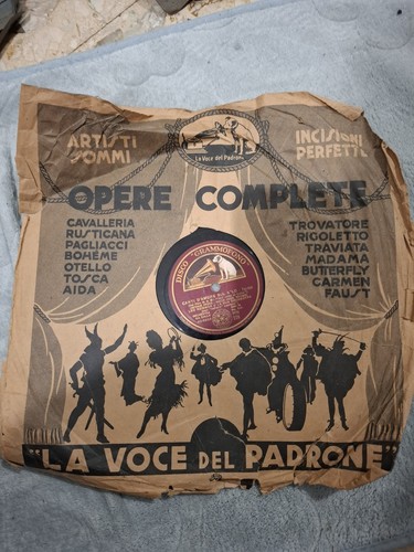 Disco giri grammofono voce - disco,